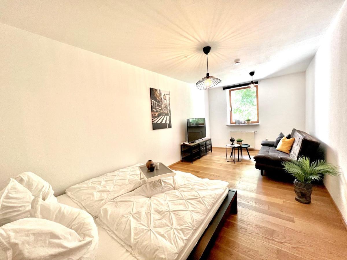 Wohnung In Augsburg - Innenstadt מראה חיצוני תמונה